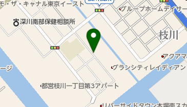 タイムズ枝川1丁目の地図画像