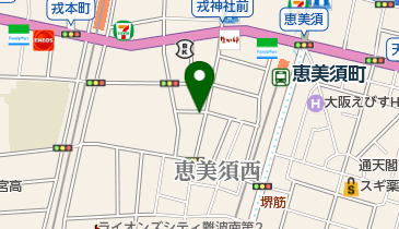 タイムズ恵美須西第9の地図画像