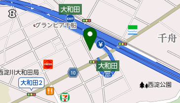 タイムズ大和田の地図画像