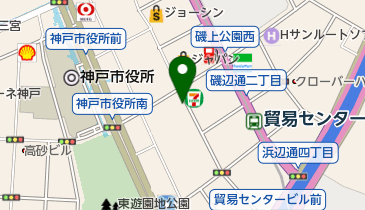 タイムズ神戸市役所東の地図画像