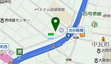 タイムズ堺市之町東の地図画像