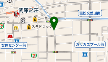 タイムズティップネス武庫之荘店の地図画像