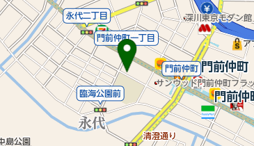 タイムズ門前仲町の地図画像