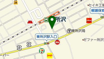 タイムズ東所沢第3の地図画像