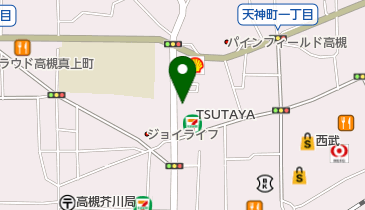 タイムズアーバンフィット24高槻店の地図画像