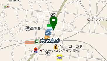 タイムズ葛飾高砂の地図画像