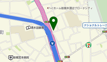 タイムズ泉町交差点の地図画像