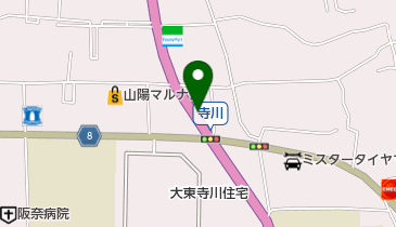 タイムズ大東寺川の地図画像