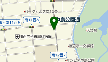タイムズ南11西7の地図画像