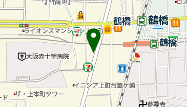 タイムズ鶴橋駅前第4の地図画像