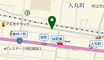 タイムズ明石東仲ノ町の地図画像