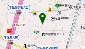 タイムズ千住仲町第3の地図画像