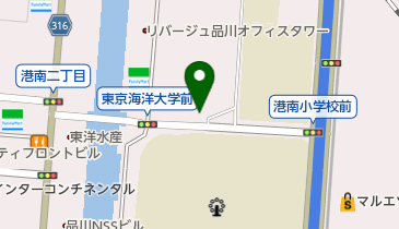 タイムズ港南第2の地図画像