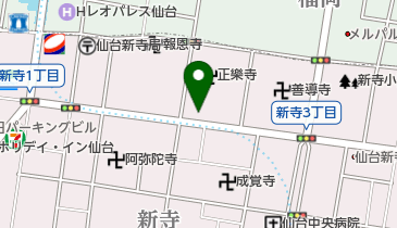 タイムズ仙台新寺第2の地図画像