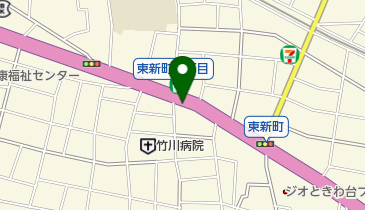 タイムズAOKI上板橋店の地図画像