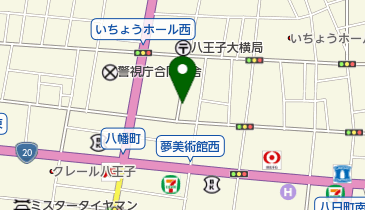 タイムズ八王子本町第3の地図画像