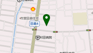 タイムズ田島の地図画像