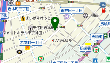 タイムズ神田金物通りの地図画像