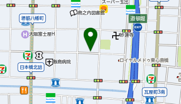 タイムズ島之内第19の地図画像