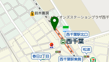タイムズペリエ西千葉第1の地図画像