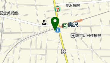 タイムズ奥沢駅前第2の地図画像