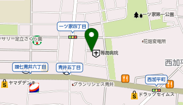 タイムズ等潤病院第一の地図画像