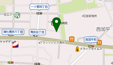 タイムズ等潤病院第二の地図画像