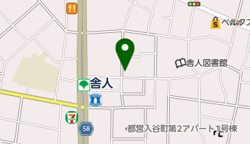 タイムズ舎人駅前の地図画像