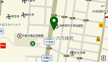 タイムズ六万体町の地図画像