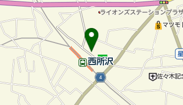 タイムズ西所沢第2の地図画像
