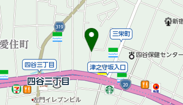 タイムズ四谷荒木町車力門通りの地図画像