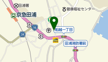 タイムズ京急田浦の地図画像