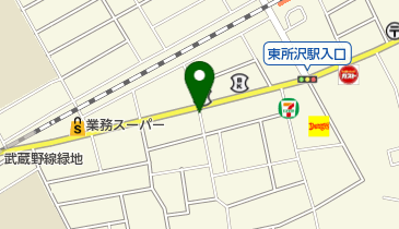 タイムズ東所沢第4の地図画像