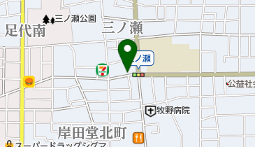 タイムズ三ノ瀬の地図画像