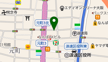 タイムズ難波第18の地図画像