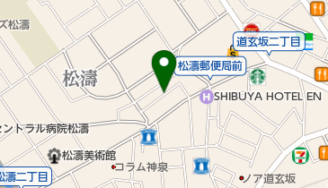 タイムズ松濤1丁目の地図画像