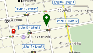 タイムズ北5西12の地図画像
