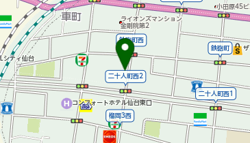 タイムズ東八番丁第2の地図画像