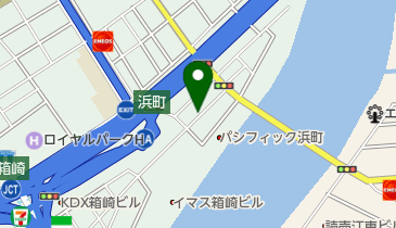 タイムズ日本橋中洲第2の地図画像
