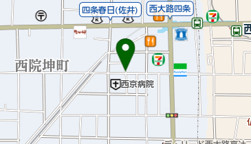 タイムズ西院北矢掛町の地図画像