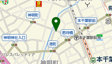 タイムズ千葉港町の地図画像