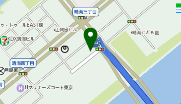 タイムズ晴海4丁目の地図画像