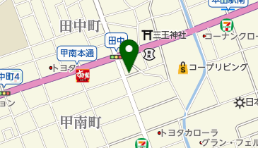 タイムズ甲南町第5の地図画像