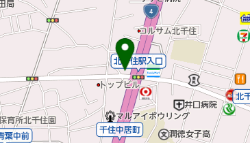 タイムズ千住寿町第4の地図画像