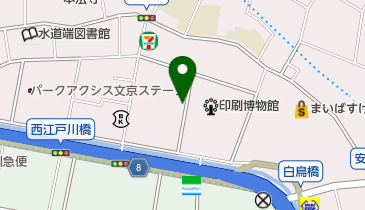 タイムズ水道第4の地図画像