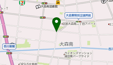タイムズライフ大森南店の地図画像