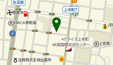 タイムズ上本町7丁目の地図画像