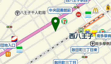 タイムズ西八王子駅前第2の地図画像