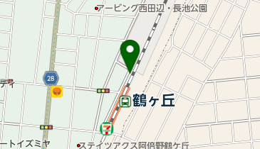 タイムズJR鶴ヶ丘駅北Aの地図画像