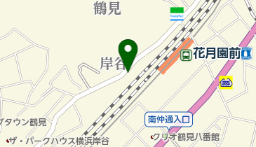 タイムズ花月園の地図画像